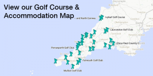 Golf Holidays in Cornwall Golf Course Map